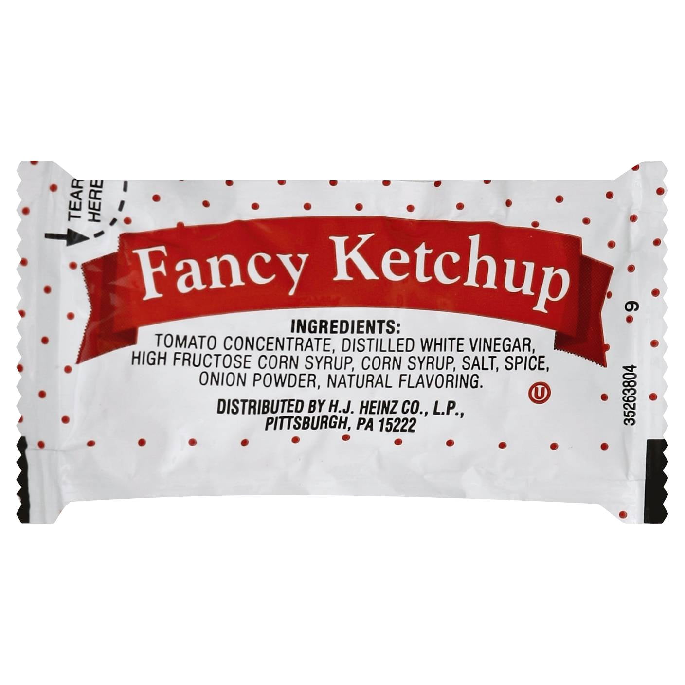 Portion Pac Single Serve Fancy Ketchup, 7 Gram 200 per case