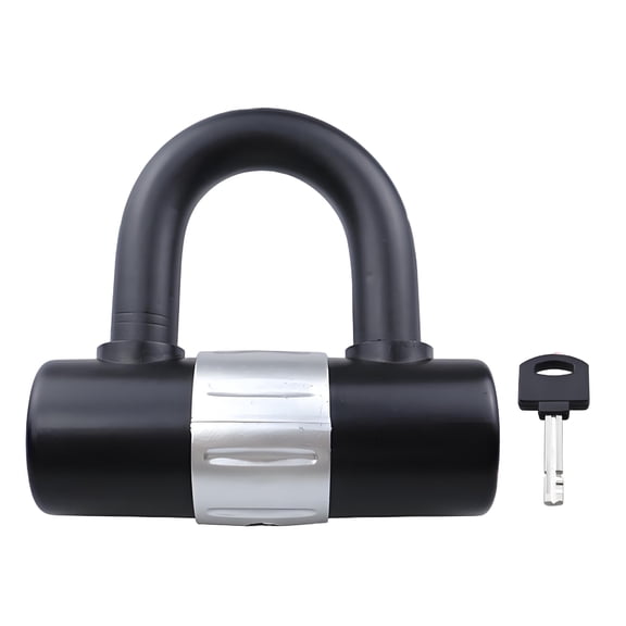 ZHZFKQ Bike Lock,Waterproof Theft-Proof Portable U Lock with Key,Bike U Lock for Electric Vehicles