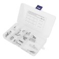 thumbnail image 2 of Clevis Pin Assortment Kit, Practical Flat Head Clevis Pin Rugged Rustproof T Shape With Plastic Box For Car 44pcs, 2 of 8