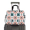 thumbnail image 2 of FORMRS 16" Laptop Bag Carrying Sleeve Case with Handle Travel Shoulder Briefcase, Flowers Geometric Pattern, 2 of 8