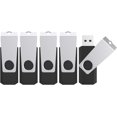 thumbnail image 1 of czcpp-5 Pack Clé USB 32GB Clés USB Pivotante USB 2.0 (32G, Noir), 1 of 4
