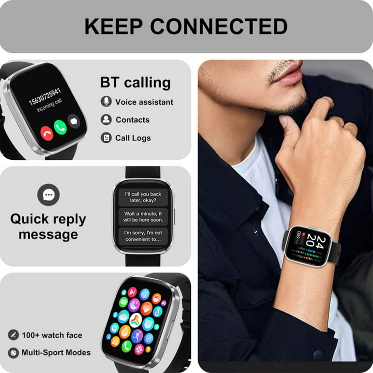 AZXY Smart Watch,Fitness Smart Watches,Bluetooth Smart Watch