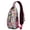 Grey-23, variant on Coastal Boho Sling Backpack – Hawaiian Beach Landscape and Aloha Inspired Crossbody Shoulder Bag, Water-Resistant Lightweight Travel Daypack with Secure Pockets and Adjustable Straps