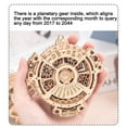 thumbnail image 4 of 3D Puzzles Wooden Almanacs Brain Teaser Games Engineering Toys Mechanical Gear, 4 of 9