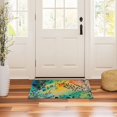 thumbnail image 3 of Yayeee Doormat for Indoor Entrance 32" x 20" Non Slippery Floor Rug, Colorful Plants, 3 of 8