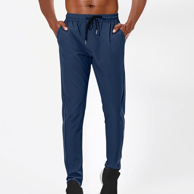 Pantalones largos para hombre, moda de primavera y verano, pantalones deportivos casuales, pantalones para hombre