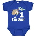 thumbnail image 3 of Inktastic First Birthday Sloth 1 Year Old Boys or Girls Baby Bodysuit, 3 of 5