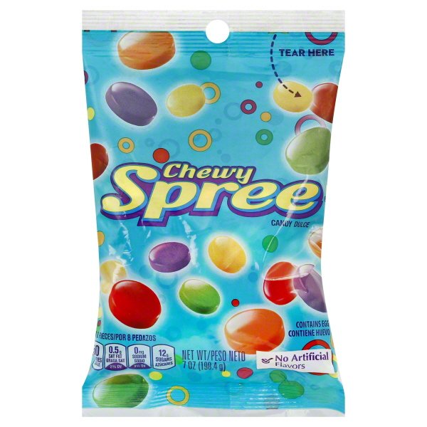 Chewy SPREE Candy 7 oz. Bag