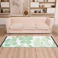 thumbnail image 2 of Yayeee Runner Rug for Bedroom 2'x6' Machine Washable Hallway Non Slip Mat, Green Floral, 2 of 8