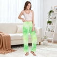 thumbnail image 5 of Dailycode Women's Pajama Pants Wide Leg Lounge Pj Bottoms With Pockets Light Pastel Watercolor, 5 of 7