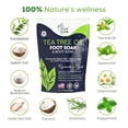 thumbnail image 6 of Foot Cure Tea Tree Oil Foot Soak with Epsom Salt for Toenail Fungus, Athlete's Foot, Callus Softening, Foot Odor Scent 16oz - 4Pack, 6 of 8