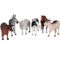 thumbnail image 2 of 6Pcs Mini Forest Animal Toy Set Plastic Similation Animals Figures Model Toys Educational Cognition Toy Farm Animal Toy Favors for Kids, 2 of 8