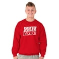 thumbnail image 5 of Goal Digger Overachiever Funny Unisex Plus Size Sweatshirt Brisco Brands 3X, 5 of 6