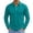 20# Turquoise, variant on Men's Polo Shirts Lightweight Long Sleeve Golf Shirts 3-Button Performance Work Athletic Tops Black 2XL