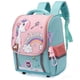 thumbnail image 4 of 1pc New Cute Dinosaur Unicorn Design Backpack With Pendants, Breathable Bucket Bag, Primary School Students Schoolbag, Cartoon Large Capacity Anti-splash Water Kindergarten Children's Backpack, 4 of 4