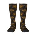 thumbnail image 1 of Fotbe Gold Dragonfly Mandala Calcetas Divertidas Estampadas para Hombre y Mujer, Calcetas de Algodón hasta la Rodilla para Caminar, Correr, Enfermería y Embarazo, 1 of 6