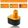 thumbnail image 4 of 4Pack 12V 3.6Ah Ni-Mh Battery for Dewalt DW9071 DW9072 DC9071 DE9037 DE9071 DE9072 DE9074 DE9075, 4 of 15