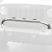 Rugged Ridge by RealTruck | 11138.20 Light Bar, Bumper Mounted, Stainless Steel Compatible with 2007-2018 Jeep Wrangler JK
