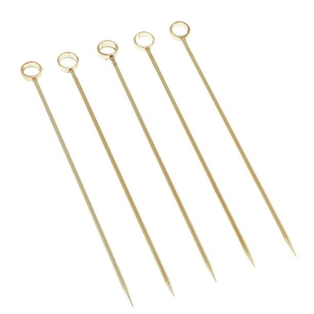 5 Unids / Set Selecciones De Cóctel de material acero Inoxidable Cóctel Bar Herramientas Círculo-Oro