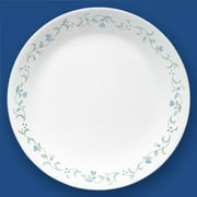 Corelle Country Cottage, White and Green Round Lunch Plate, 8.5
