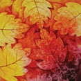 thumbnail image 2 of Blue Fish 15x15 Black Ornate Wood Framed with Double Matting Museum Art Print Titled - Autumn Hues I, 2 of 4