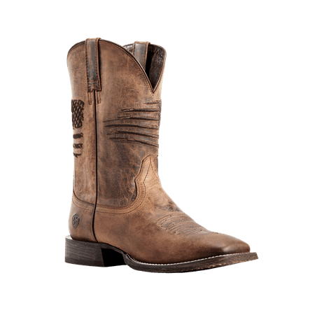 Ariat Men's Circuit Patriot Western Weathered Tan Boots