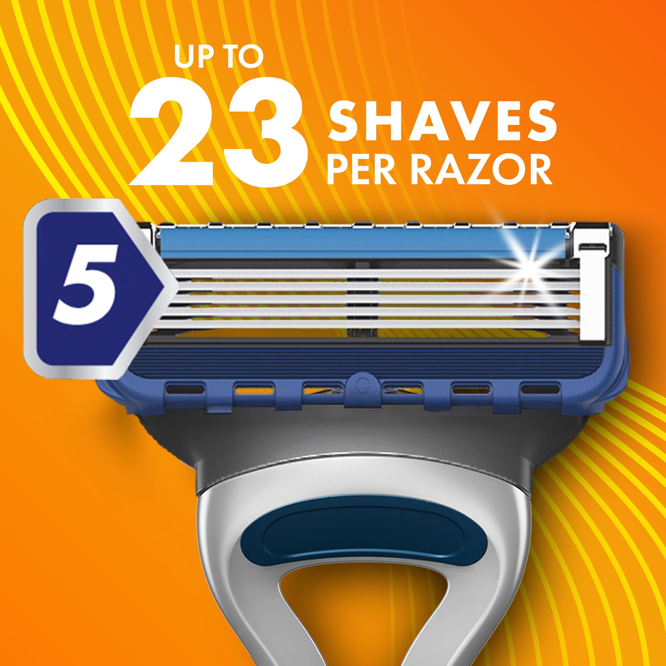 Gillette Sensor5 Men's Disposable Razors, 4 Count