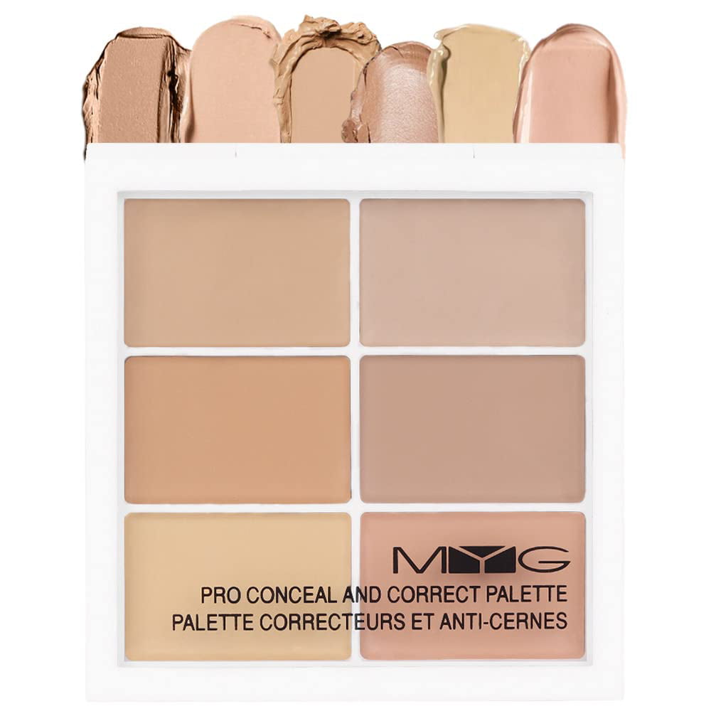 MAEPEOR Color Correcting Concealer Palette 12 Colors Creamy Contour Palette  Full Coverage Lightweight Concealer Contour Makeup Palette for Concealing
