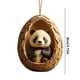 thumbnail image 3 of Adorno de Acrílico de Animales de Navidad | Impresión a doble cara, 3.15x3.15 pulgadas | Decoración colgante duradera para árbol, hogar, oficina | Resistente a la decoloración, fácil de colgar |, 3 of 8