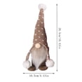 thumbnail image 4 of YingYouFu Christmas Gnome Figurine, Faceless Forest Gnome Doll Ornament, Plush Scandinavian Tomte for Holiday Mantel Shelf Tabletop Decoration, 4 of 7
