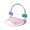 Pink, variant on Parrots Perch Stand Chew Toy With Flower Shape For Small Bird Interactive Play And Cage Exercise Entertainment Activity
