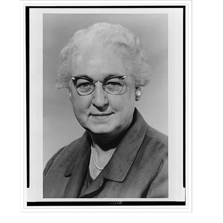 Historic Print, [Dr. Virginia Apgar, head-and-shoulders portrait, facing front], 18" x 24"
