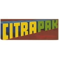 thumbnail image 2 of Anonymous 24x12 Black Ornate Framed Double Matted Museum Art Print Titled: Citrapack Brand Citrus Label (1930-1950), 2 of 5