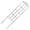 Black, variant on Stackable Plant Support Stakes, Climbing Plants Support Structures for Indoor & Outdoor Use, Garden Accessories, Alternative to Moss Pole