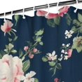 thumbnail image 3 of Pioneer Flower Floral Print Pattern Shower Curtain 72"x72" ,Bathroom Decorative Shower Curtains Set with 12 Hooks,Modern Waterproof Washable Shower Curtain, 3 of 6