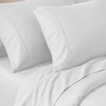 thumbnail image 4 of Superior Cotton Blend 800 Thread Count Pillowcase Set of 2, King Size, White, 4 of 4