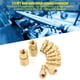 thumbnail image 5 of Conector neumático 10 piezas 1/4 NPT manguera de línea de accesorios dorado ANGGREK, 5 of 8