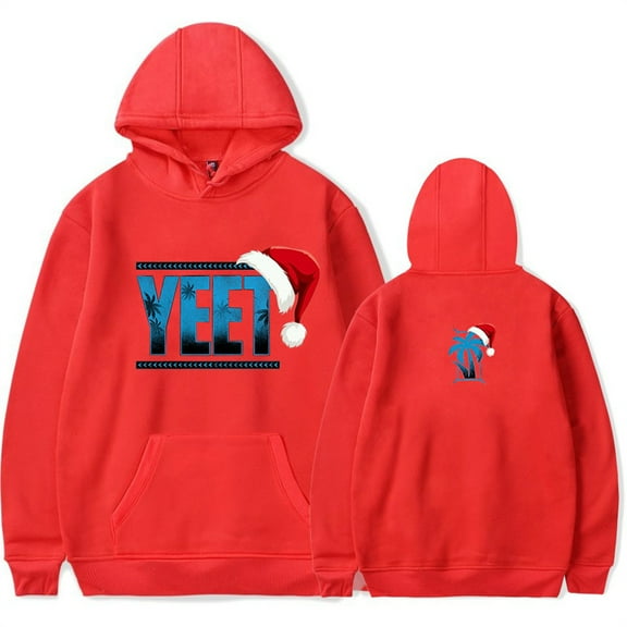Jey Uso Yeet Hoodie Christmas Pullover Hip Hop Sweatshirt Fashion Longsleeve Hoody