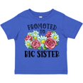 thumbnail image 3 of Inktastic Promoted to Big Sister with Flowers Girls Toddler T-Shirt, 3 of 5