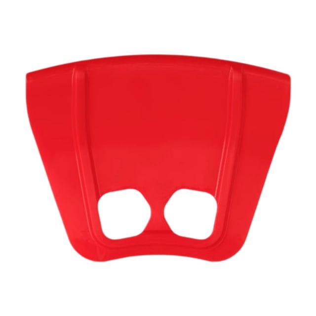 Protector de borde de llanta de cubo de rueda de motocicleta ATV para instalación de motocicleta Rojo
