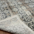 thumbnail image 3 of Aurora Transitional Bordered Performance Area Rug Indigo/Sand 2'6" x 3'8" 3' x 5', 3 of 3