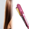 thumbnail image 4 of Rizador para el cabello, rizador, se calienta , 5 temperaturas ajustables, Plug-US -thin Anti-escaldado a prueba de agua , rojo Macarena plancha de pelo, 4 of 6