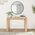 thumbnail image 2 of Plank+Beam 46" Modern Solid Wood Console Table, Narrow Entryway Table, Behind The Couch, Blonde, 2 of 7