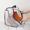 thumbnail image 5 of Uxcell Boots Storage Bag, Dust Proof Boots Carry Bag for Home Travel, White 2 Pack, 5 of 6