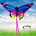 thumbnail image 6 of Butterfly Kite Large Easy to Fly for Kids Adults with 328ft Line Outdoor Beach Lawn Toy, 6 of 9