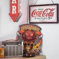 thumbnail image 6 of American Art Decor Firefighter First in, Last Out Embossed Metal Sign - Room Decor for Bar, Man Cave, Garage, Game Room & More, 6 of 7