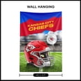 thumbnail image 5 of The Northwest Group Kansas City Chiefs 40" x 57" Midfield Wall Art Tapestry, 5 of 5