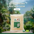 thumbnail image 2 of Vietnipa Organic Nipa Palm Granulated Sugar, Low Glycemic Natural Brown Sugar Alternative for Baking, Coffee & Cooking, USDA Organic, 35.2 oz, 2 of 7