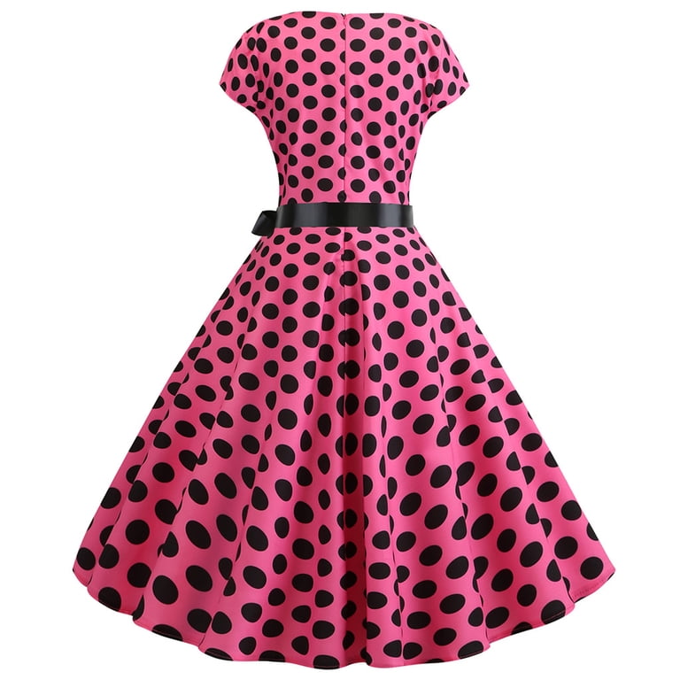 vintage spring dresses Unique Rose Stripe Swing Dress Lifes a picnic with this classic black and white gingham swing dress Modest Dresses for Spring XL