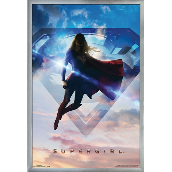 DC Comics TV - Supergirl - Season 1 Wall Poster, 22.375" x 34", Framed